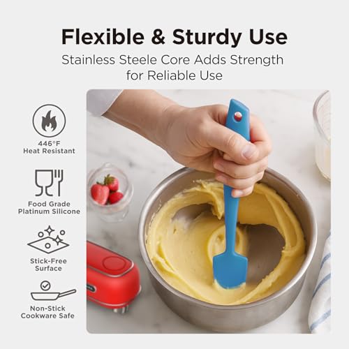 WaltzGrip Platinum Silicone Jar & Can Spatula Set (2 Count)