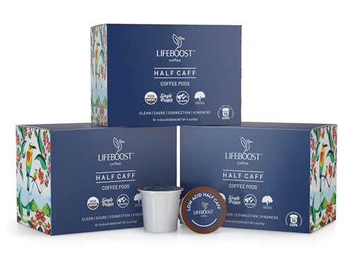Half Caff Coffee K Cups (10 Count)