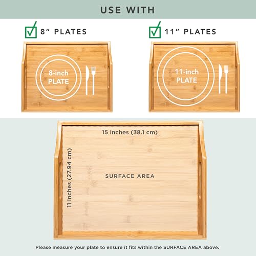 Wood Lap Tray