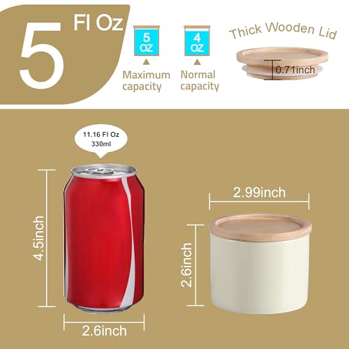 Sweejar Kitchen Canisters Ceramic Food Storage Jar