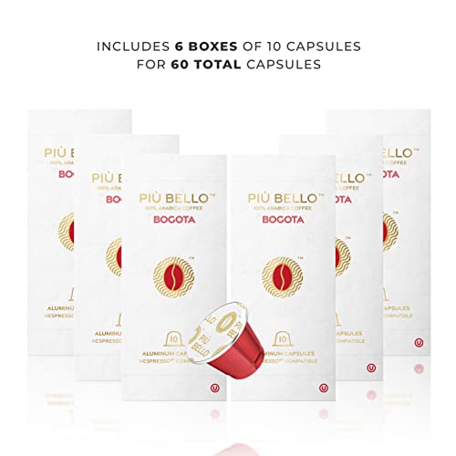 Bogota Espresso Coffee Pods for Nespresso Original Machines (60 Count)