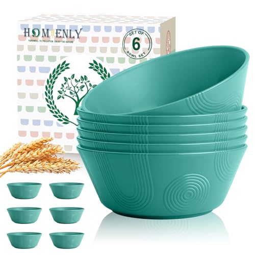 Wheat Straw Bowl Sets of 6