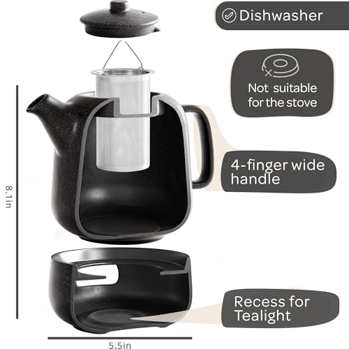 Design Tea Pot with Warmer