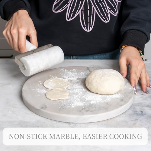 Brazilian Natural Quartzite Round Cutting Board for Kitchen