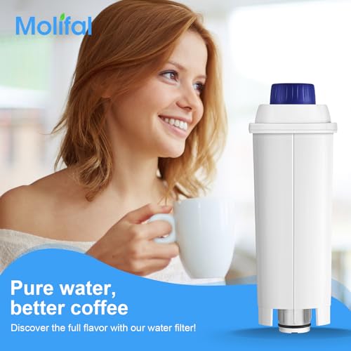 Water Filter Replacement for De’Longhi Coffee Machines (6 Count)
