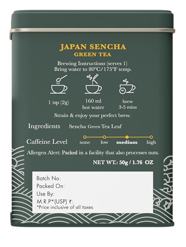 Estates Japanese Sencha Green Tea 50g