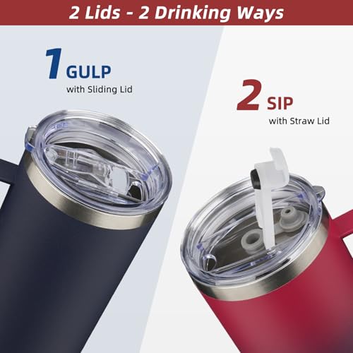 25oz Insulated Coffee Mug with Handle