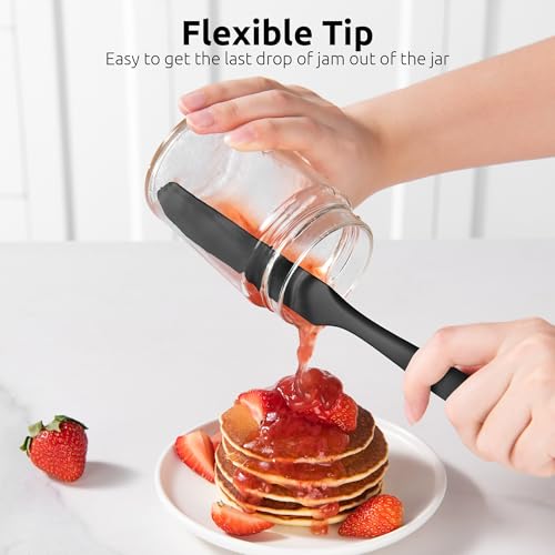 Skinny Silicone Jar Spatula Scraper