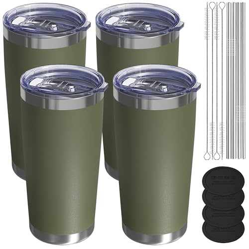 20oz Travel Coffee Tumbler (4 Count)