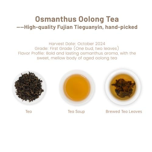 Osmanthus Oolong Loose Leaf Tea (3.52 Ounce)