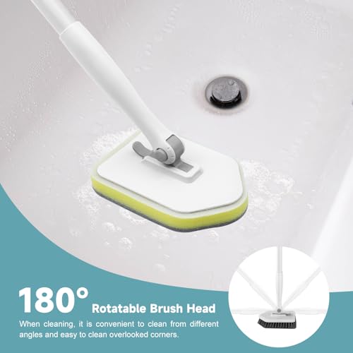 Shower Scrubber with Long Handle