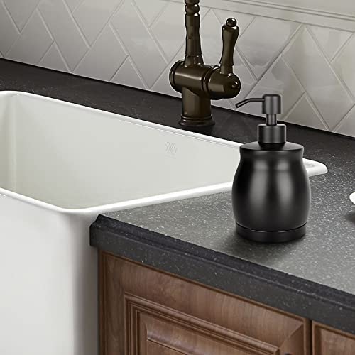 Black Stainless Steel Soap Dispenser