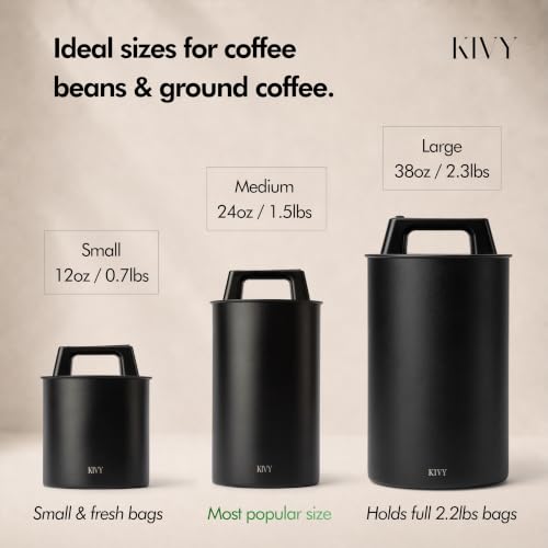 Vacuum Coffee Canister