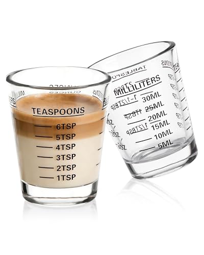 Shot Glass Measuring Cup Set (2 Count)