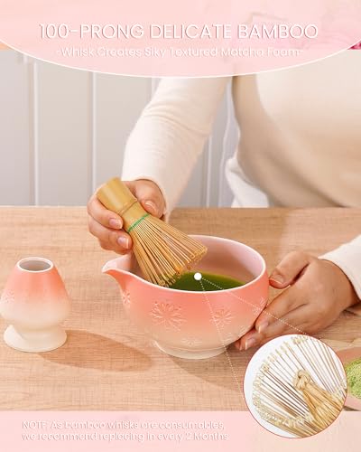 Premium Matcha Whisk Set (6 Count)