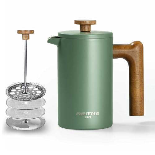 POLIVIAR French Press Coffee Maker