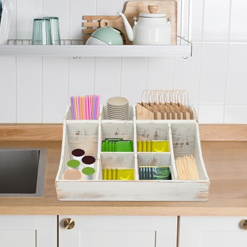 Coffee Bar Organizer for Countertop