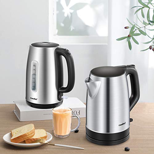Comfee 1.7L Stainless Steel Electric Tea Kettle
