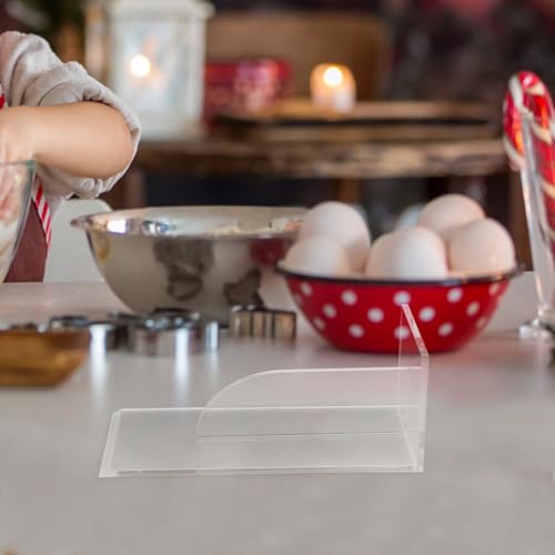 Transparent Acrylic Cake Scraper Smoother