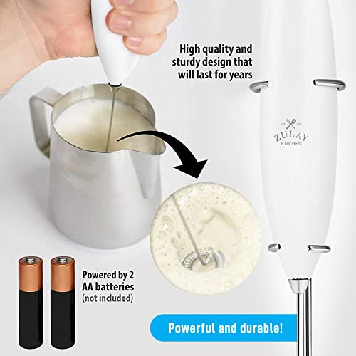 Zulay Premium Gift Milk Frother Set