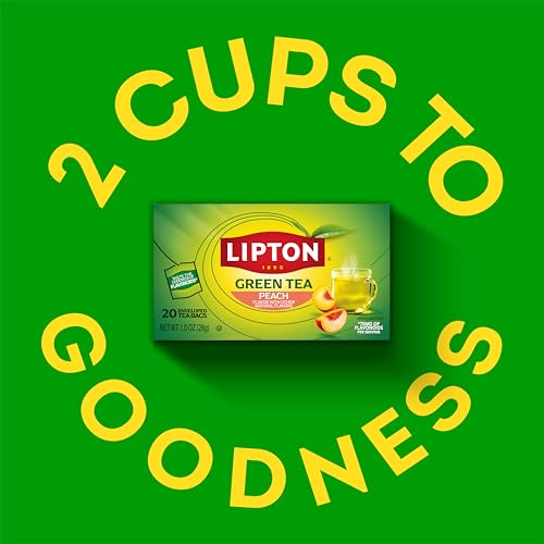 Peach Green Tea Bags (20 Count)