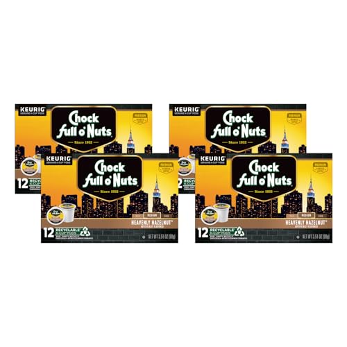 Chock Full o'Nuts Heavenly Hazelnut Coffee (48 Count)