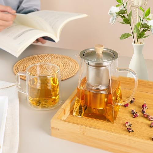 Glass Teapot with Infuser