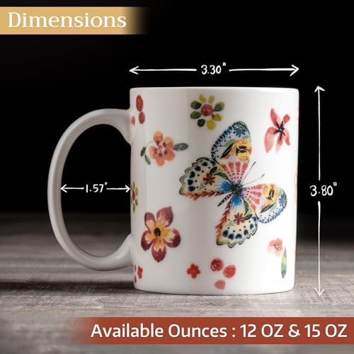 Coffee Mug with Handles Tea Cups