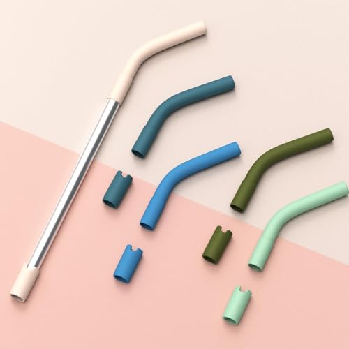 5PCS Silicone Straw Tips for 8 (5 Count)