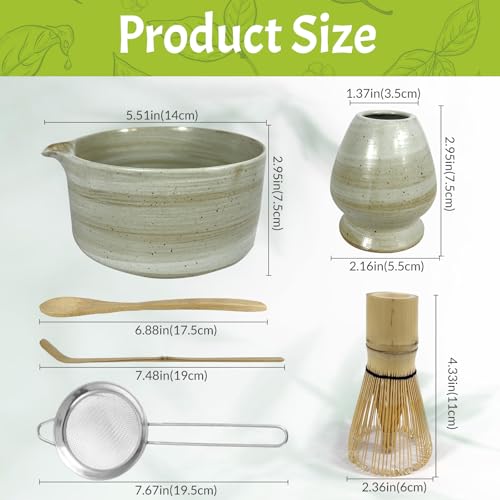 Matcha Whisk Set 6 pc Kit