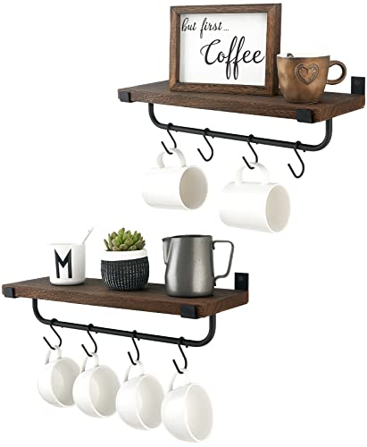 Coffee Bar Shelves (2 Count)