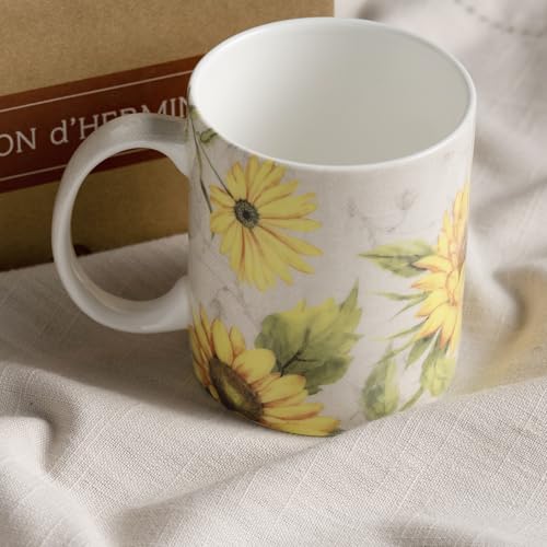 Coffee Mug with Handles Tea Cups (2 Count)