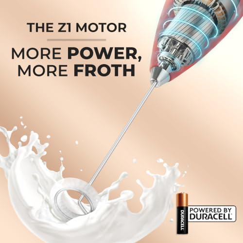 Zulay Powerful Milk Frother for Coffee with Upgraded Titanium Motor