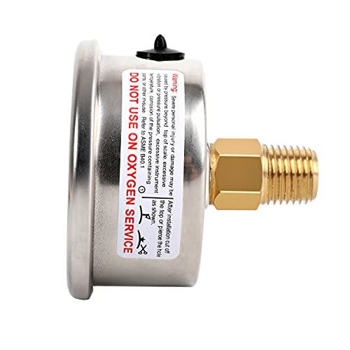 Glycerin Pressure Gauge 60psi