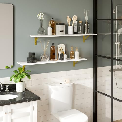 Long Wall Shelves (4 Count)