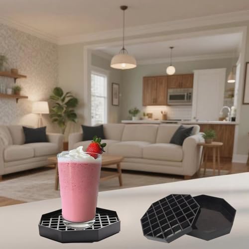 Drip Trays 5.3" Octagonal Coffee Drip Tray (2 Count)