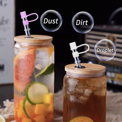 5 Pcs Silicone Straw Covers for Stanley (5 Count)
