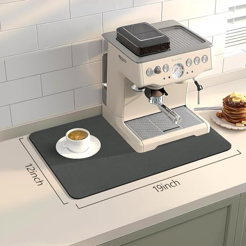 Coffee Mat Dish Drying Mat for Multiple Usage