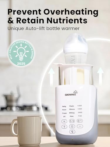 Auto Lift Nutri Bottle Warmer for Breastmilk & Formula