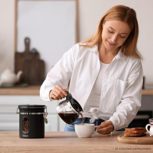 Coffee Canister with Window