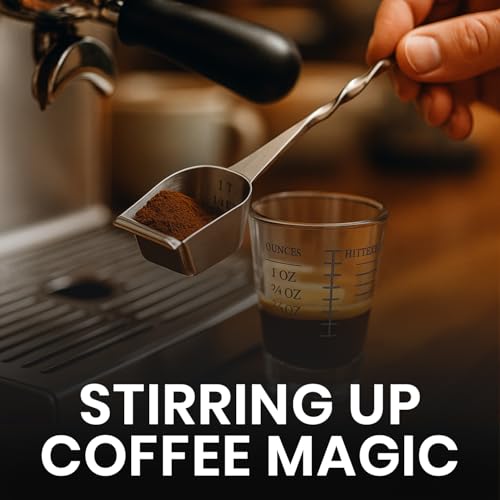 Twist Coffee Spoon Stainless Steel Long Handle Espresso Scoop