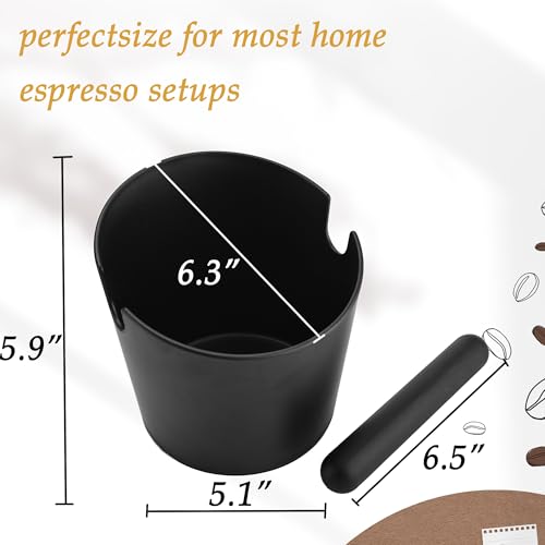 Espresso Knock Box 6.3