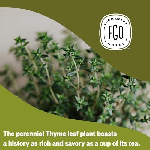 Organic Thyme Leaf Tea (100 Count)