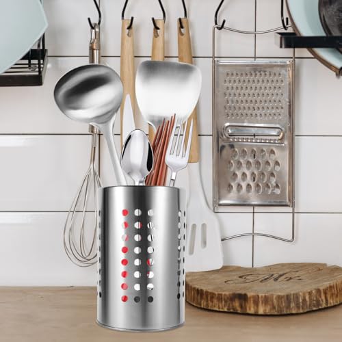 Stainless Steel Cutlery Holder Self