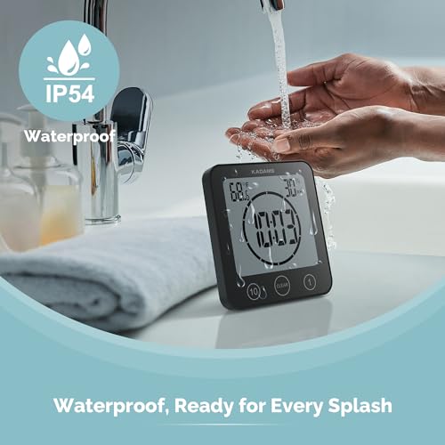 Shower Clock Waterproof Bathroom Timer