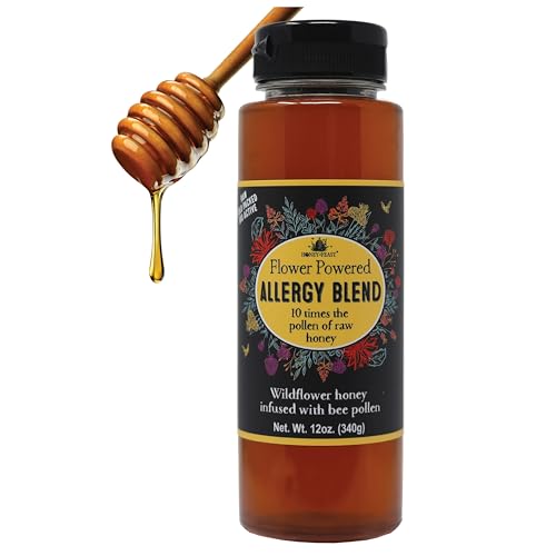 Flower Powered Allergy Blend 10X Honey (12 Fl Oz)