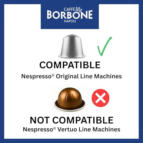 Mia Napoli Aluminum Capsules Compatible with Nespresso Original Machines (50 Count)
