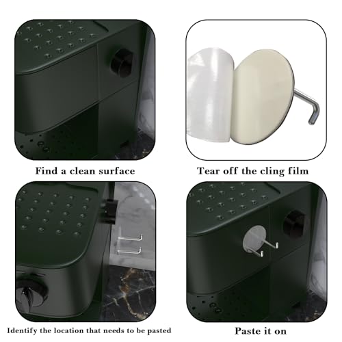 2 Pack Stainless Steel Espresso Portafilter Rack (2 Count)