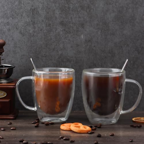 Double Walled Glass Coffee Mugs