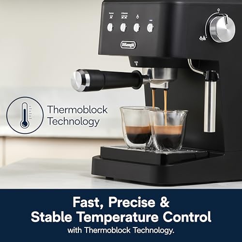 De’Longhi Classic Matte Black Espresso Machine